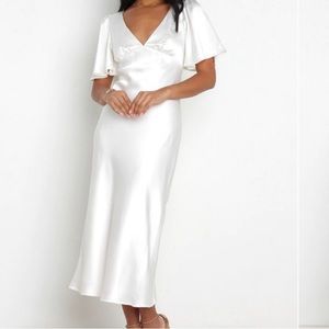 White Petal & Pup Marilyn Dress